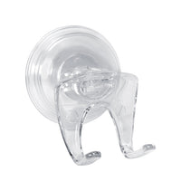 iDesign Power Lock Clear Plastic Razor Holder