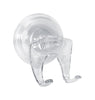 iDesign Power Lock Clear Plastic Razor Holder