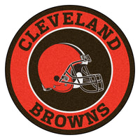 NFL - Cleveland Browns Roundel Rug - 27in. Diameter