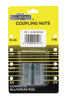 Boltmaster 7/16 - 14 in. Steel Coupling Nut 2 pk