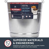 Behrens 12 qt Galvanized Pail Silver