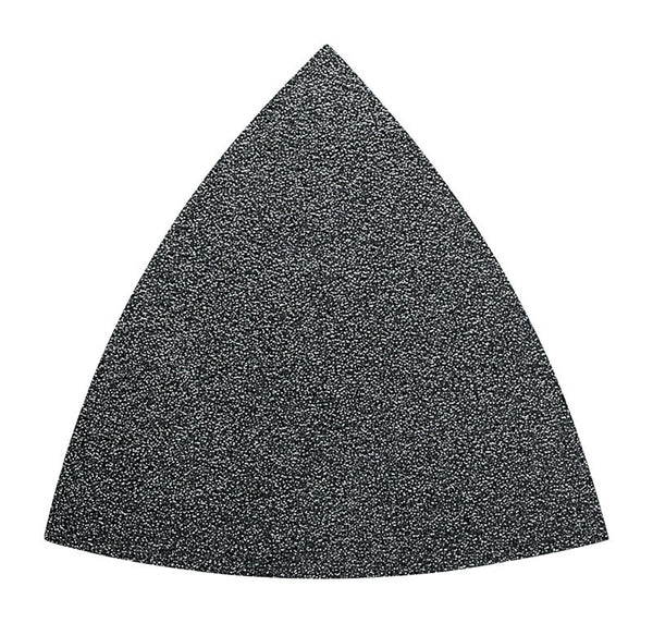 Papel de lija de óxido de aluminio Fein de 3 pulg. de largo y 3 pulg. de ancho, grano 100, paquete de 50