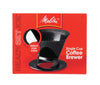 Melitta Ready Set Joe 1-Cup Black Pour-Over Coffee Brewer - Deal of The Week