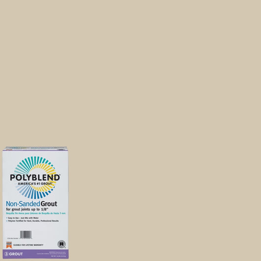 Custom Building Products Polyblend Antique White Grout 10 lb.