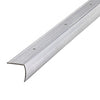 M-D 1.13 in. H x 36 in. L Prefinished Silver Aluminum Stair Edge (Pack of 6)