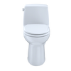TOTO® Eco UltraMax® One-Piece Elongated 1.28 GPF ADA Compliant Toilet with CEFIONTECT, Cotton White - MS854114ELG#01