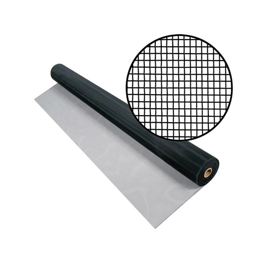 Phifer Wire 32 in. W X 100 ft. L Black Aluminum Insect Screen Cloth