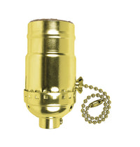 Jandorf Metal Medium Base Pull Chain Socket 1 pk - Deal of The Week