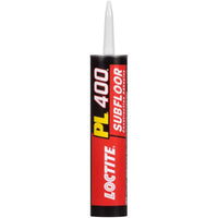 Loctite Light Tan Synthetic Latex Rubber Subfloor Construction High Strength Adhesive 10 oz.