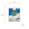 Homax White Silicone Caulk Strips 7/8 in. x 16 ft. for Floor & Tub Surface (Pack of 4)
