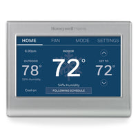 Honeywell Home Smart Color Built In WiFi Heating and Cooling Touch Screen Programmable Thermostat - Open Box