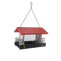 Woodlink Going Green Wild Bird 4 lb Plastic Ranch Seed and Suet Bird Feeder - Deal of The Week