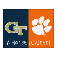 House Divided - Georgia Tech / Clemson House Divided Rug