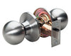 Master Lock Satin Nickel Passage Door Knob Right or Left Handed