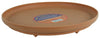 Down Under 12 in. D Plastic Plant Turner Terracotta
