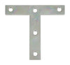 National Hardware 4 in. H x 3/4 in. W x 4 in. L Zinc-Plated Steel T Plates (Pack of 20)