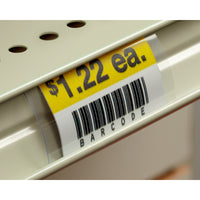 Kinter Plastic Individual Shelf Tag Holder 3/16 in. H X 1-3/16 in. W