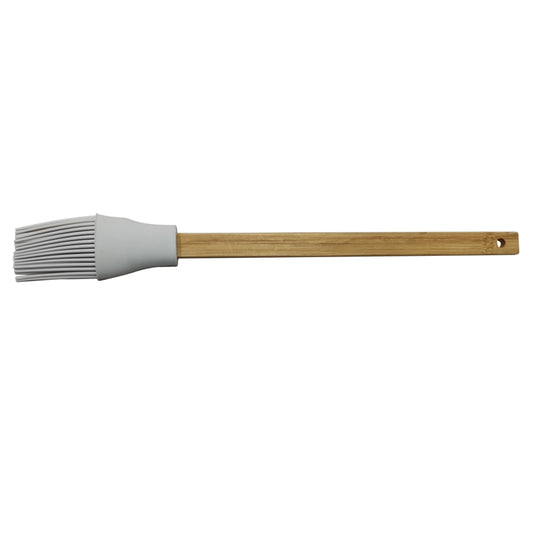 Home Plus 11.4 in. L Gray Bamboo/Silicone Basting Brush (Pack of 24)