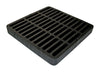 NDS 9 in. Black Square Polyolefin Drain Grate - Deal of The Week