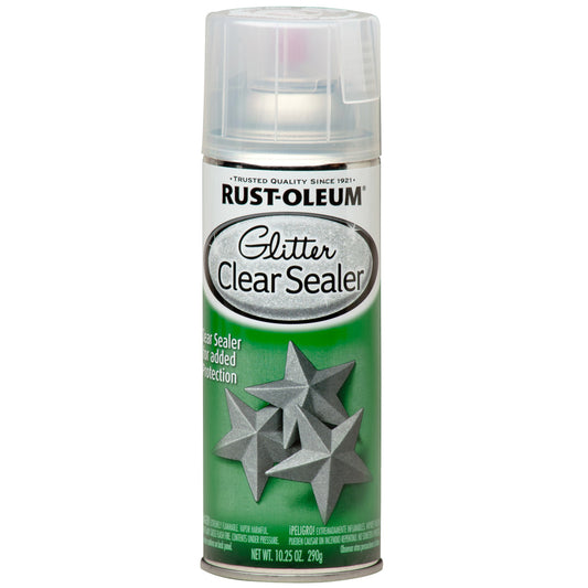 Rust-Oleum Clear Glitter Sealer 10.25 oz. (Pack of 6)