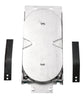 Prime-Line Silver Steel Sash Balance 0.75 in. H X 3-1/4 in. W X 6-3/8 in. L 1 pk