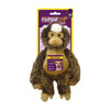 Multipet Assorted Monkey, Lemur, Sloth, Tamarin, and Koala Polyester Dog Toy Medium (Pack of 12).