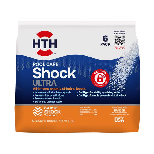 HTH Ultra Granule Pool Shock Treatment 6 lb