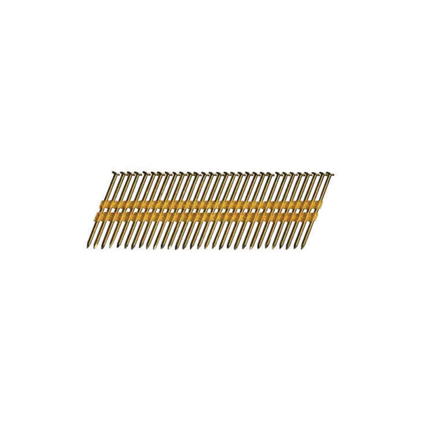 Clavos para enmarcar Metabo HPT de 3-1/2 pulg. de largo, de plástico brillante, 21 grados, paquete de 4000