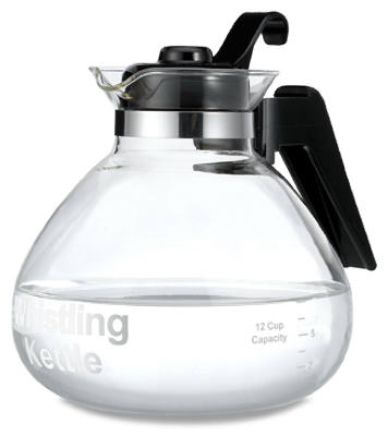 One-All Clear Glass 6 pt. Tea Kettle (Pack of 4)