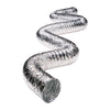 Deflect-O Supurr-Flex 20 ft. L x 4 in. Dia. Silver Aluminum Dryer Transition Duct