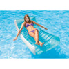 Intex Splash Lounge Pool Float Teal and White with Cupholder Backrest and Handles 75 x 39 in

 - Open Box