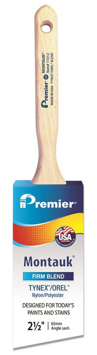 Premier Montauk 2-1/2 in. W Firm Angle Sash Paint Brush (Pack of 6)