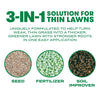 Scott'S 30073 12 Lb Turf Builder Thick'R Lawn Fertilizer & Seed For Tall Fescue 9-1-1