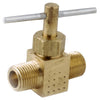 Anderson Metals 1/4 in. 1/4 in. Brass Needle Valve