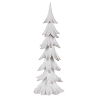 Gerson White Holiday Christmas Tree Table Decor 20 in. (Pack of 6)