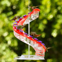 Cascade Helix Hummingbird Feeder, Red, 11.75 oz.