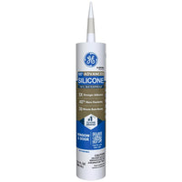 GE Silicone 2 Almond Silicone 2 Window and Door Silicone 10.1 oz. (Pack of 12)