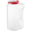 Rubbermaid 1 gal. Plastic Round Clear Mixing Bottle