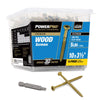 Hillman Power Pro No. 10 X 3-1/2 in. L Star Flat Head Premium Deck Screws 5 lb 295 pk