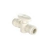 Globe Stop Valve, 3/8 x 3/8-In., Quick Connect