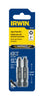 Irwin Impact Performance Series Phillips #1 X 2 in. L Power Bit Steel 2 pc