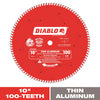 Diablo 10 in. Dia. x 5/8 in. Carbide Circular Saw Blade 100 teeth 1 pk