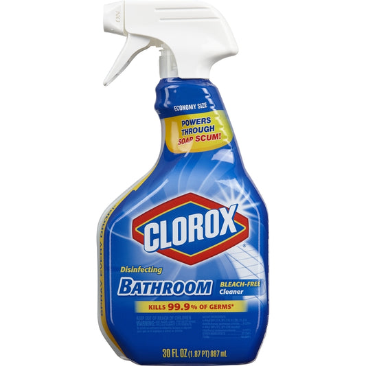 Clorox Original Scent Disinfecting Bathroom Cleaner 30 oz. (Pack of 9)
