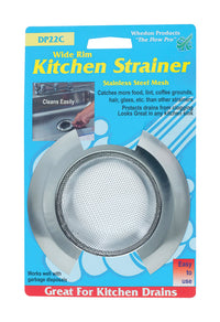 Whedon 4-1/2 in. D Chrome Stainless Steel Sink Strainer (Pack of 10).