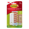 3M Command Plastic Coated White Plastic Wire Backed Picture Hanger 5 Lb. 1 Pk