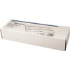 Aqueon Versa-Top Hinged Glass Top 125–150 Gal – Aquarium Lid with Feeding Door & Custom-Fit Vinyl Back Strip - Open Box