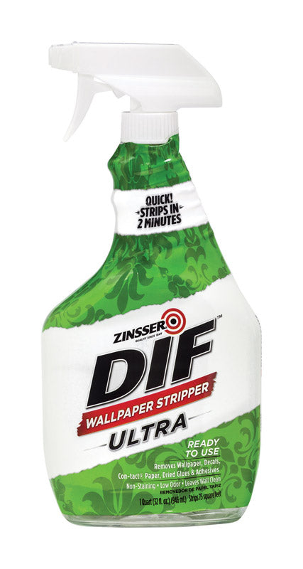 Zinsser DIF Liquid Wallpaper Stripper 32 oz (Pack of 6)