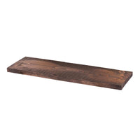 7-1/4 in. W X 36 in. D Brown Wood Shelf Trail 1 pk