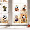 Peanuts Halloween Clings Window Decor (Pack of 24)