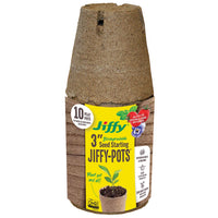 Jiffy Peat Pot 10 pk (Pack of 37)